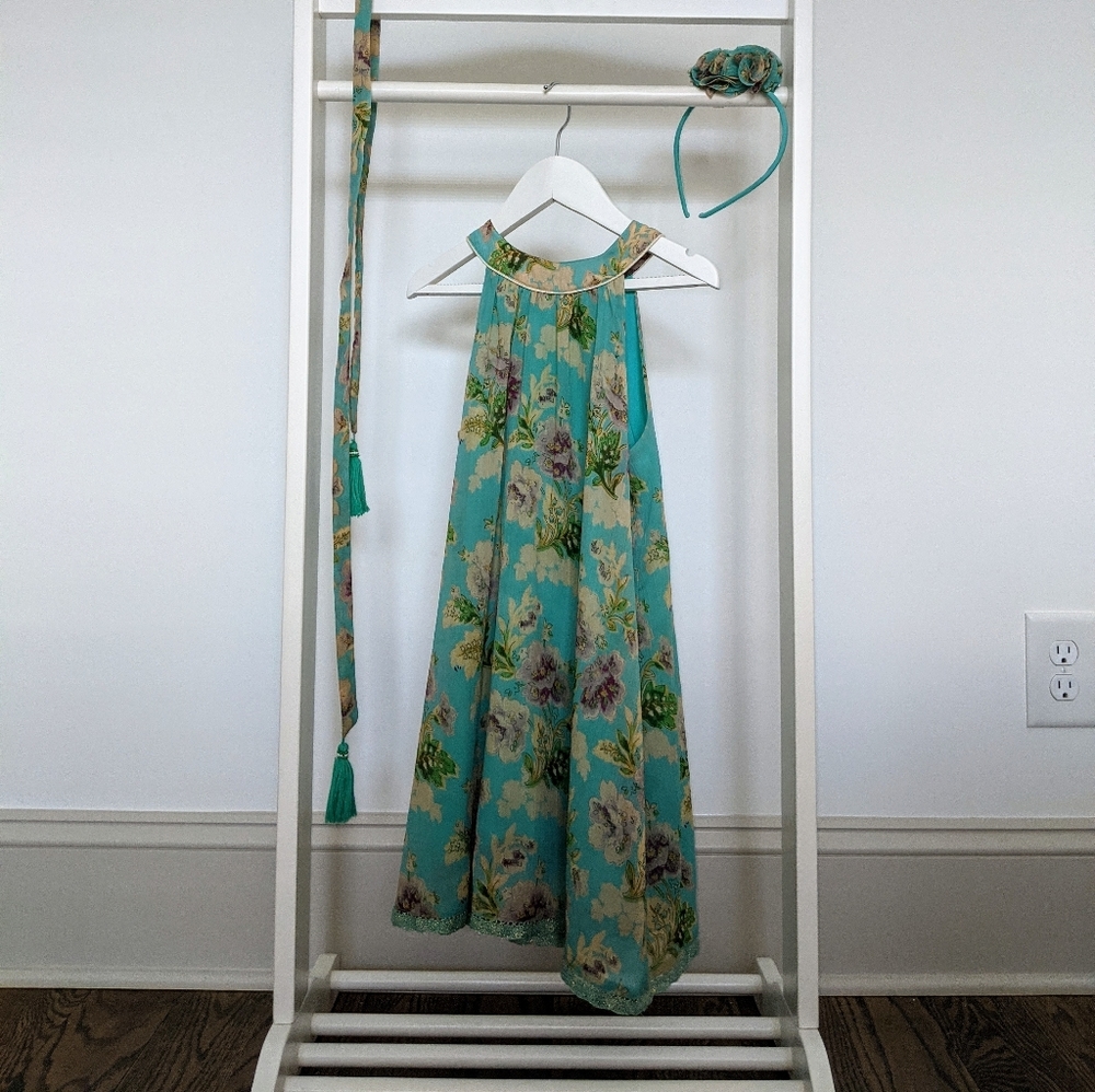 Girls Wild & Gorgeous Dress with Headband - 8/9